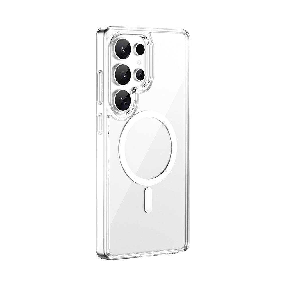 Wiwu MCC-101 iShield Pro Serisi Galaxy S26 Ultra M-safe Şarj Özellikli Crystal Sert PC Kılıf