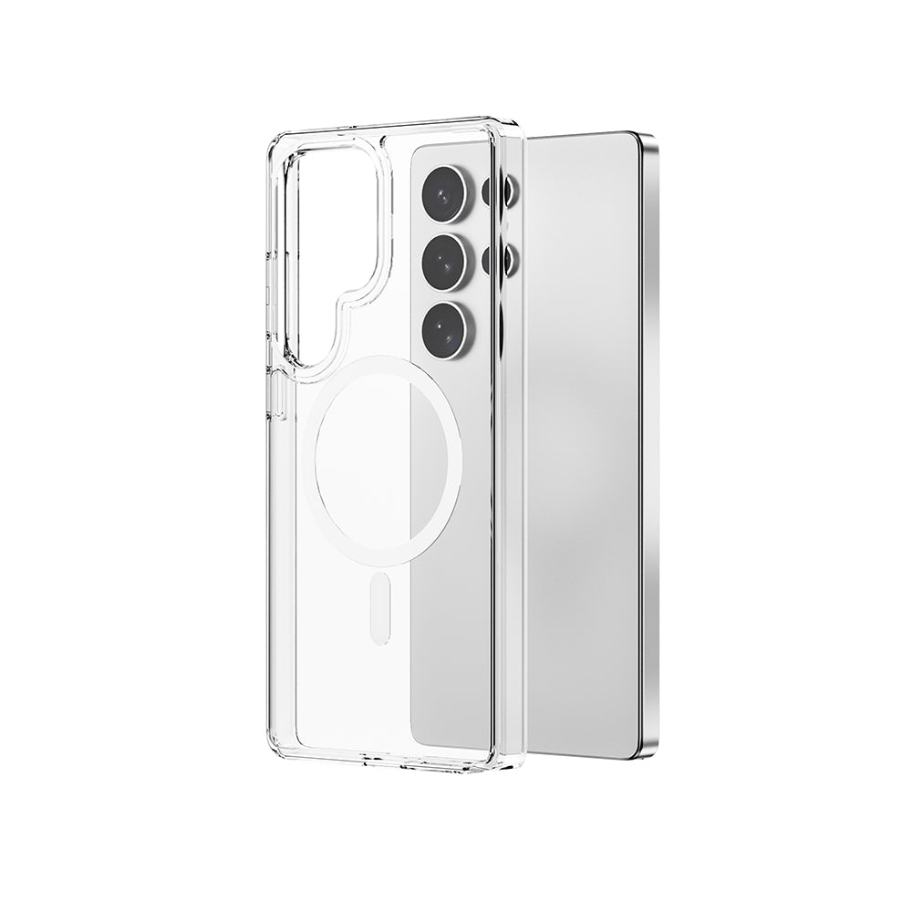 Wiwu MCC-101 iShield Pro Serisi Galaxy S26 Ultra M-safe Şarj Özellikli Crystal Sert PC Kılıf