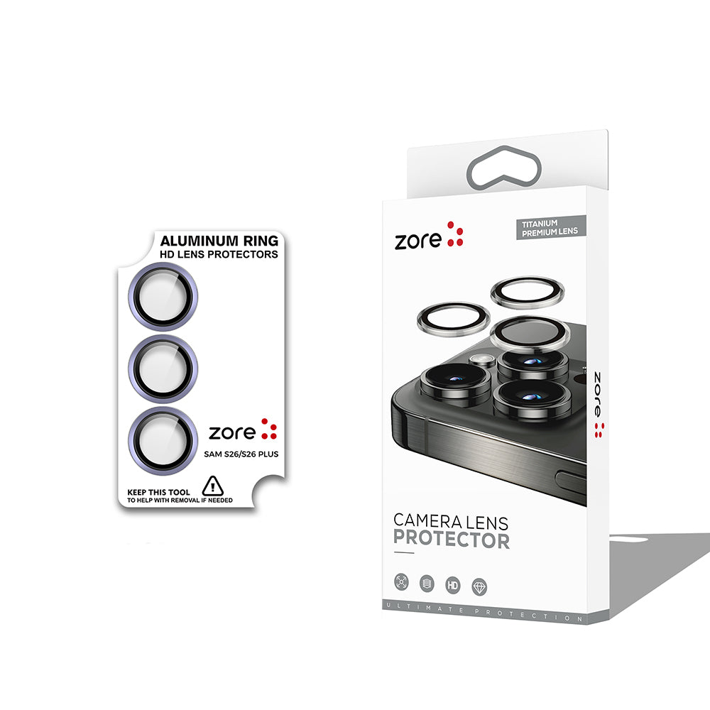 Cepax CL-12 Galaxy S26 Premium Safir Parmak İzi Bırakmayan Anti-Reflective Kamera Lens Koruyucu