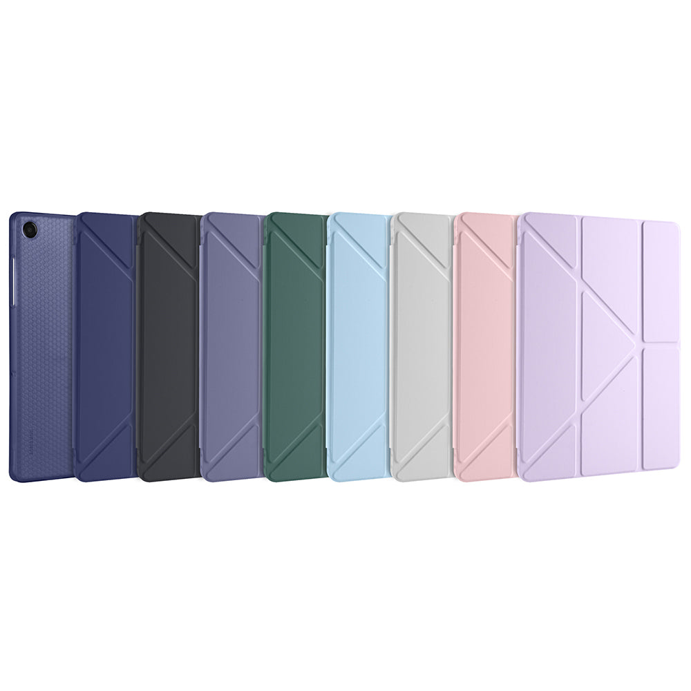 Cepax Foldable Galaxy Tab A11 Plus Kılıf Kalem Bölmeli Standlı Kılıf