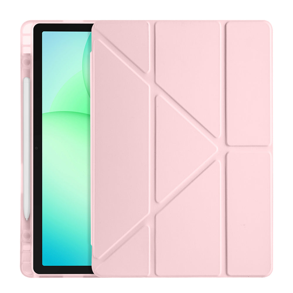 Cepax Foldable Galaxy Tab A11 Plus Kılıf Kalem Bölmeli Standlı Kılıf