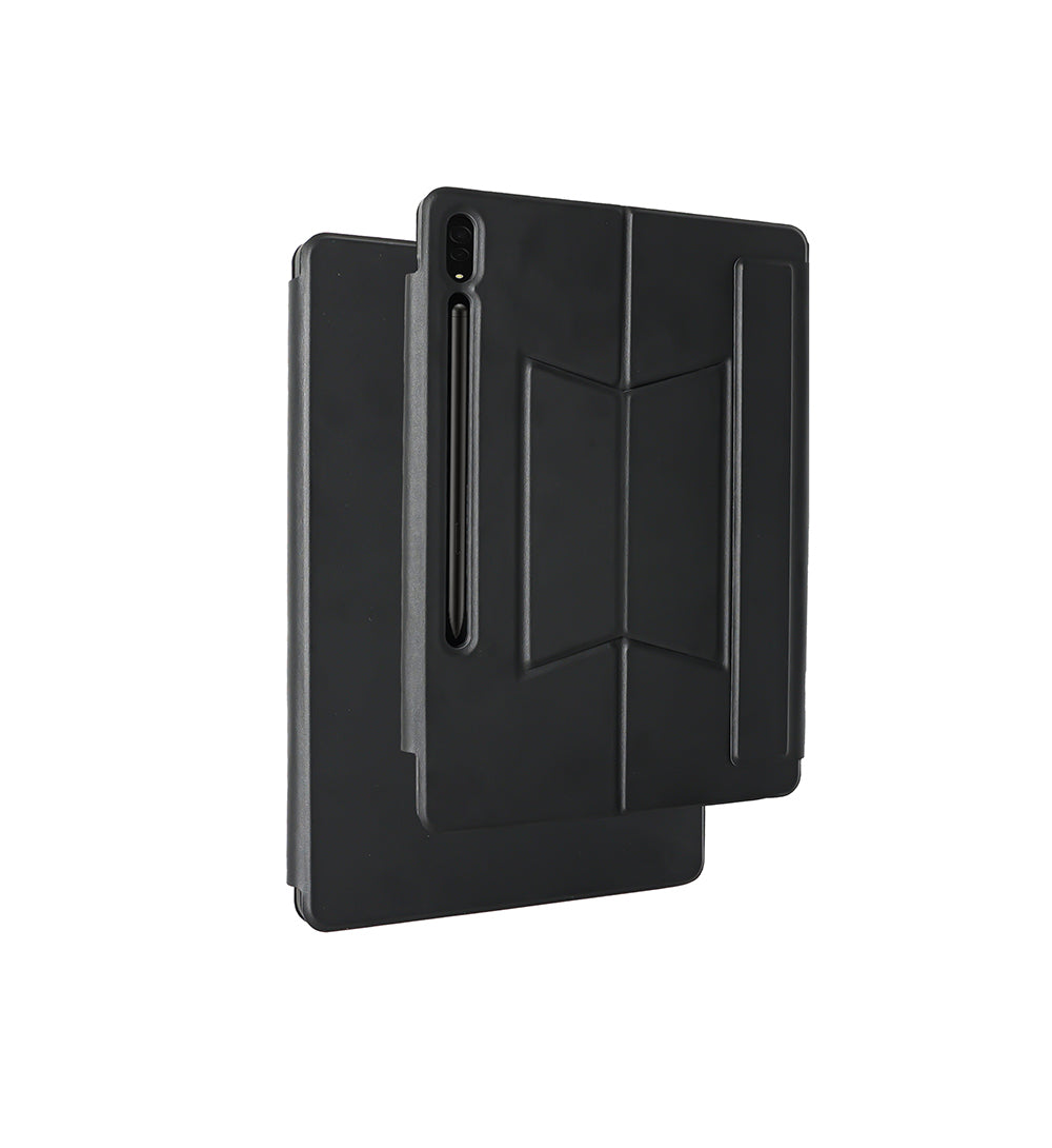 Cepax Border Keyboard Galaxy Tab S10 FE Plus Bluetooh Bağlantılı Standlı Klavyeli Tablet Kılıfı