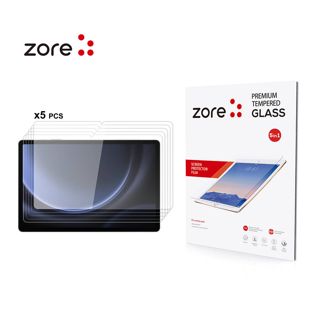 Cepax Galaxy Tab S10 Lite 5in1 Tablet Temperli Cam Ekran Koruyucu