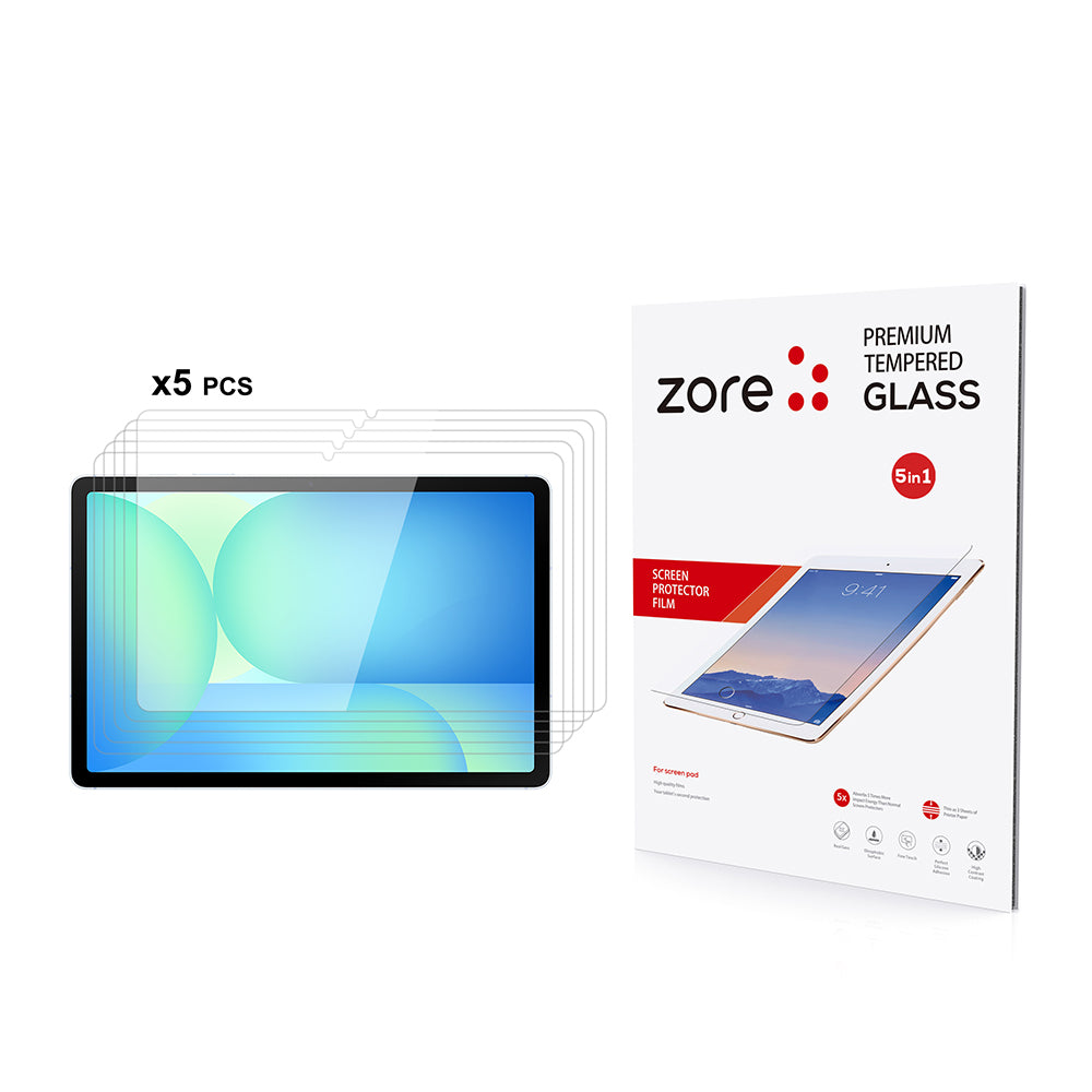 Cepax Galaxy Tab S10 FE Plus 5in1 Tablet Temperli Cam Ekran Koruyucu
