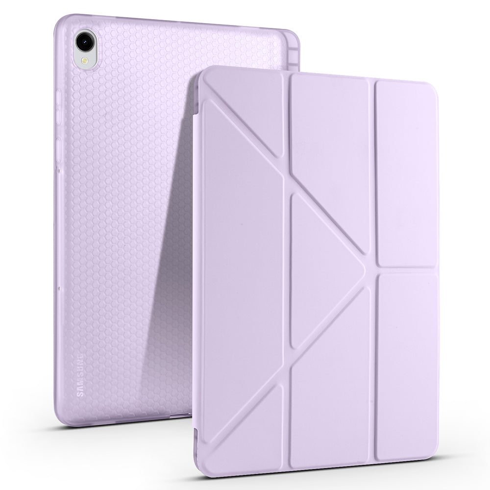 Cepax Foldable Galaxy Tab S11 Kılıf Kalem Bölmeli Standlı Tablet Kılıfı