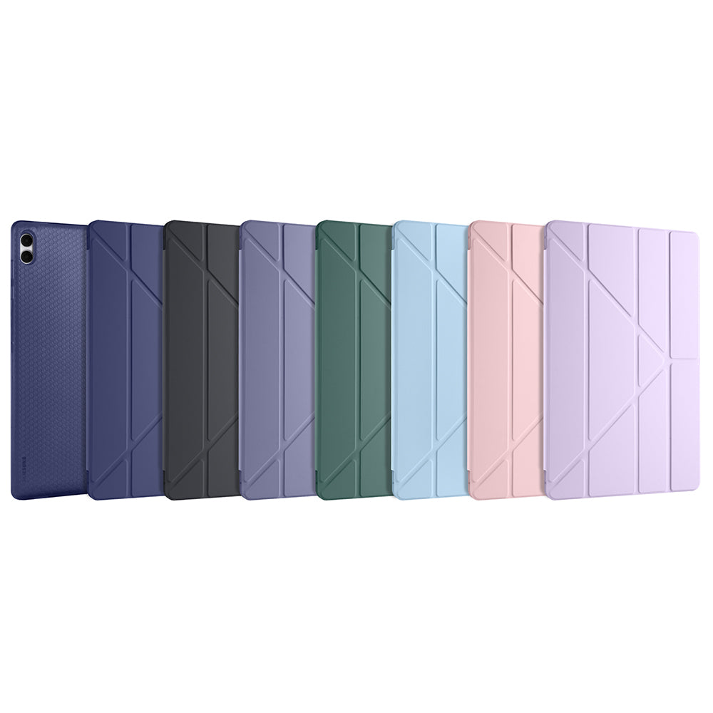 Cepax Foldable Galaxy Tab S11 Ultra Kılıf Kalem Bölmeli Standlı Tablet Kılıfı