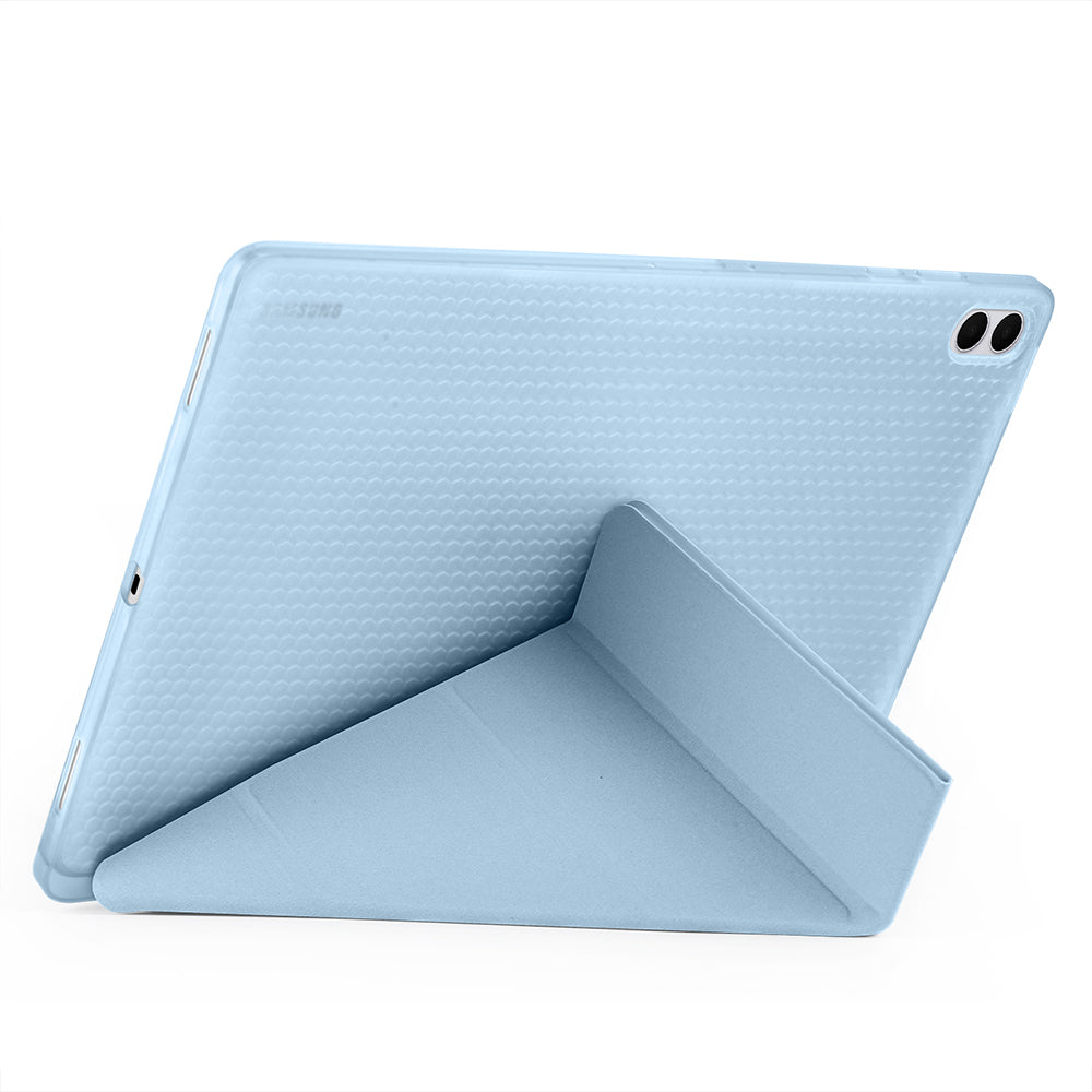 Cepax Foldable Galaxy Tab S11 Ultra Kılıf Kalem Bölmeli Standlı Tablet Kılıfı