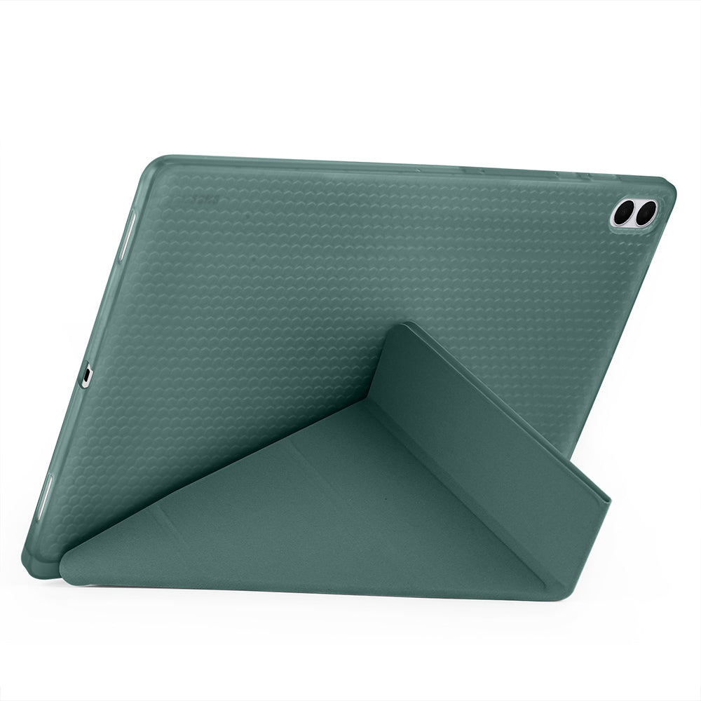 Cepax Foldable Galaxy Tab S11 Ultra Kılıf Kalem Bölmeli Standlı Tablet Kılıfı