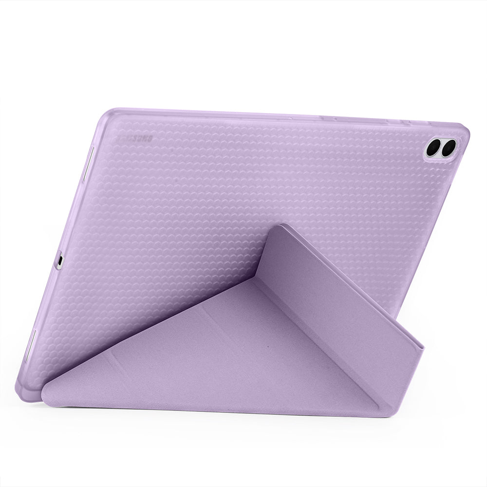 Cepax Foldable Galaxy Tab S11 Ultra Kılıf Kalem Bölmeli Standlı Tablet Kılıfı