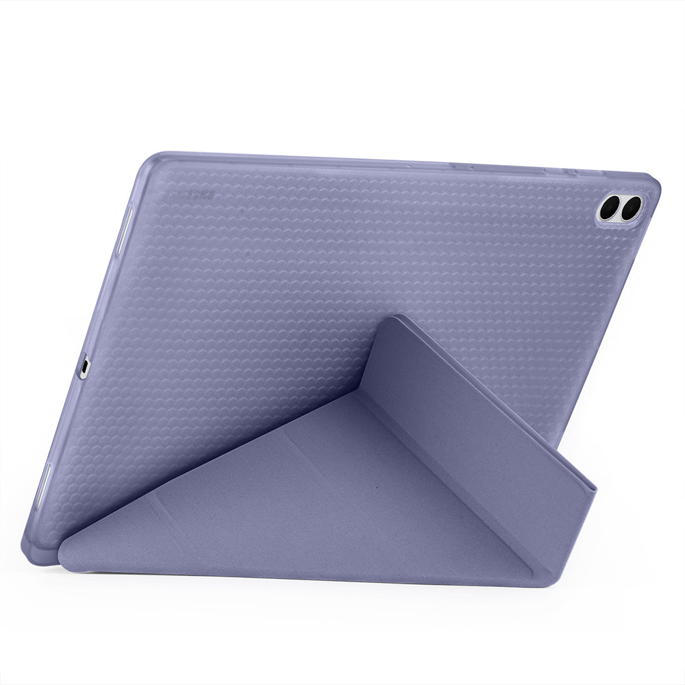 Cepax Foldable Galaxy Tab S11 Ultra Kılıf Kalem Bölmeli Standlı Tablet Kılıfı