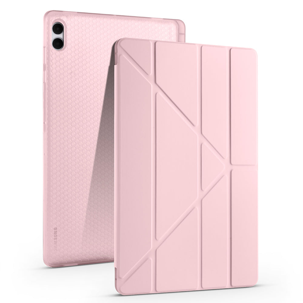 Cepax Foldable Galaxy Tab S11 Ultra Kılıf Kalem Bölmeli Standlı Tablet Kılıfı