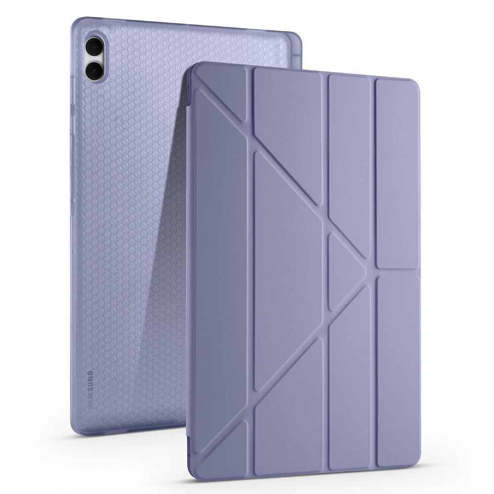 Cepax Foldable Galaxy Tab S11 Ultra Kılıf Kalem Bölmeli Standlı Tablet Kılıfı