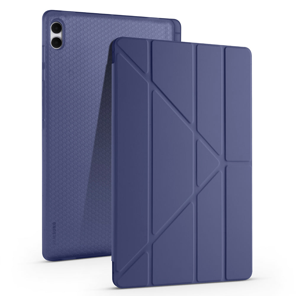 Cepax Foldable Galaxy Tab S11 Ultra Kılıf Kalem Bölmeli Standlı Tablet Kılıfı