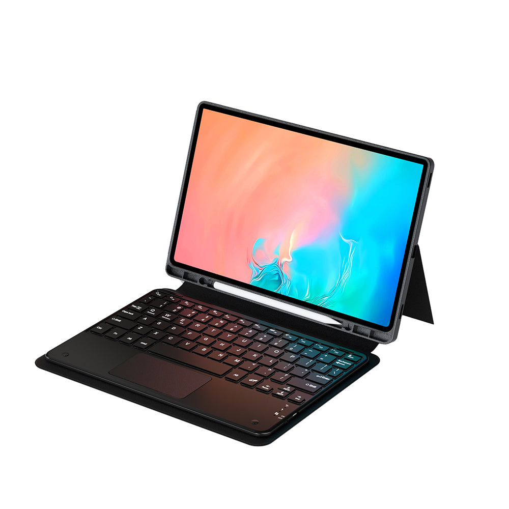 Cepax Galaxy Tab S11 Ultra Border Keyboard Bluetooh Bağlantılı Standlı Klavyeli Tablet Kılıfı