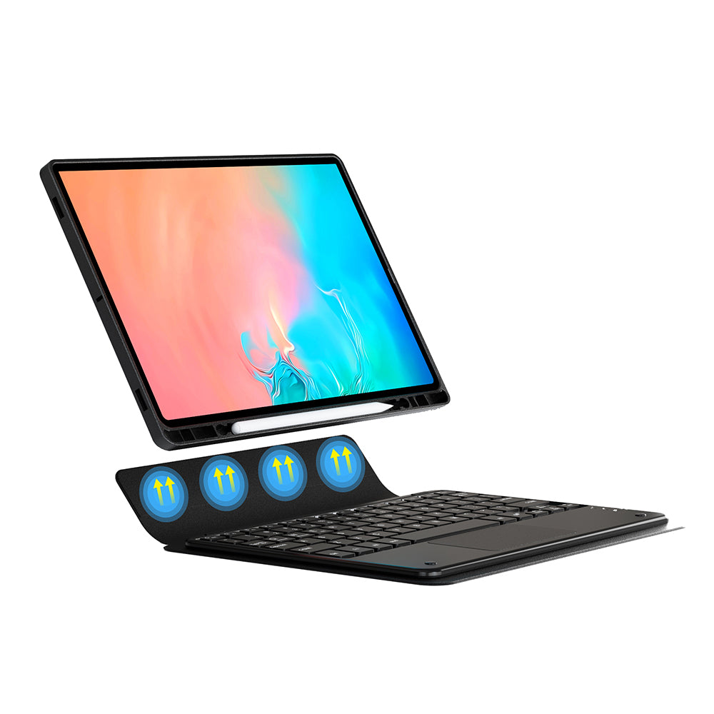 Cepax Galaxy Tab S11 Ultra Border Keyboard Bluetooh Bağlantılı Standlı Klavyeli Tablet Kılıfı