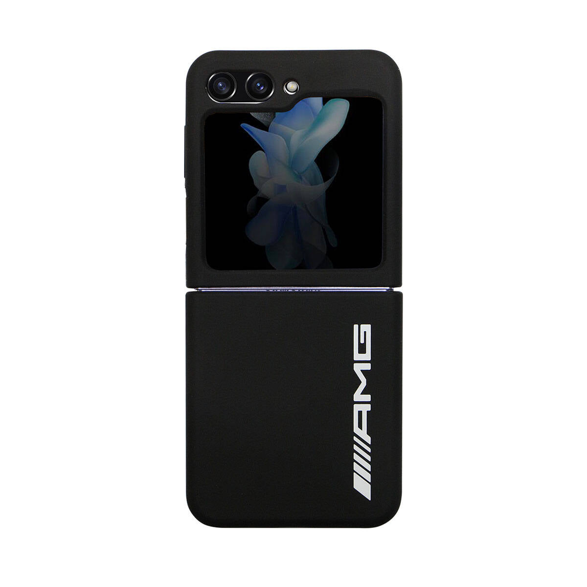 AMG Galaxy Z Flip 5 M-safe Şarj Özellikli Büyük Logo Dizayn Orjinal Lisanslı Kılıf