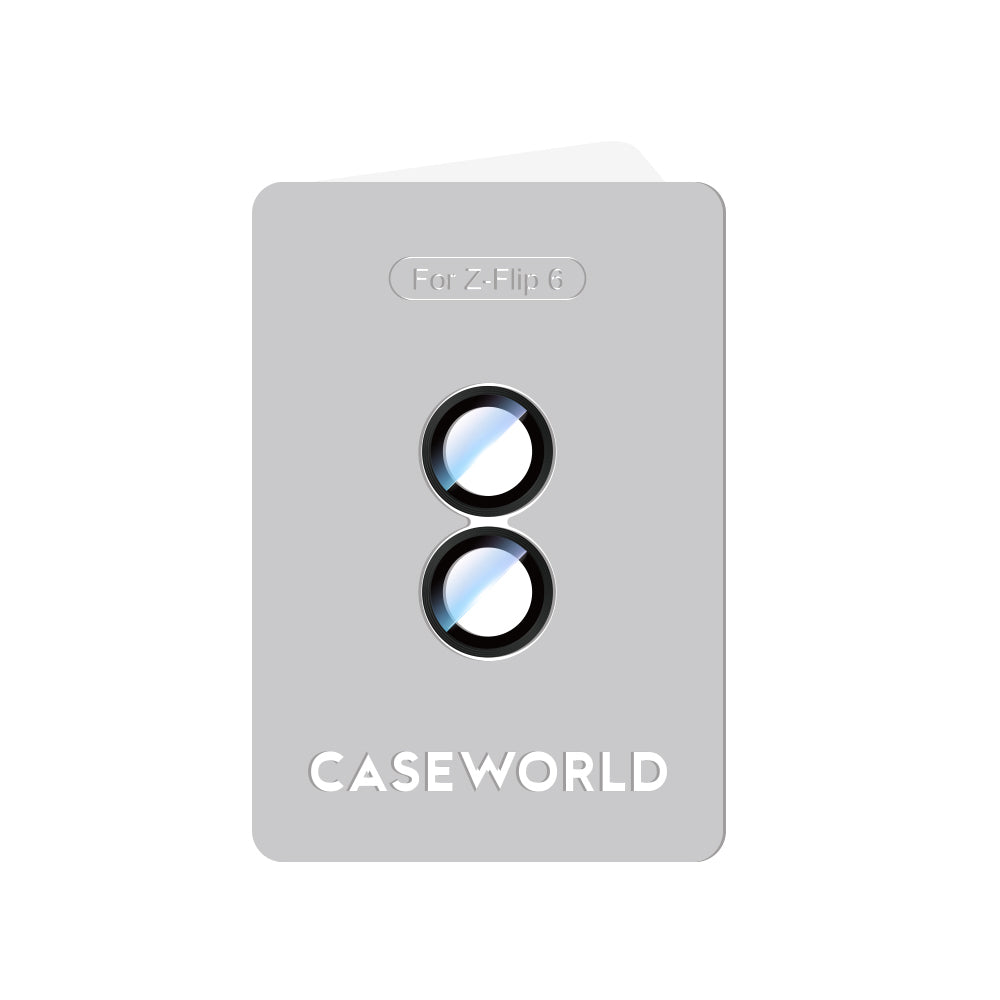 CaseWorld Alloy Serisi Galaxy Z Flip 6 Oleofobik Anti Reflective Kamera Lens Koruyucu