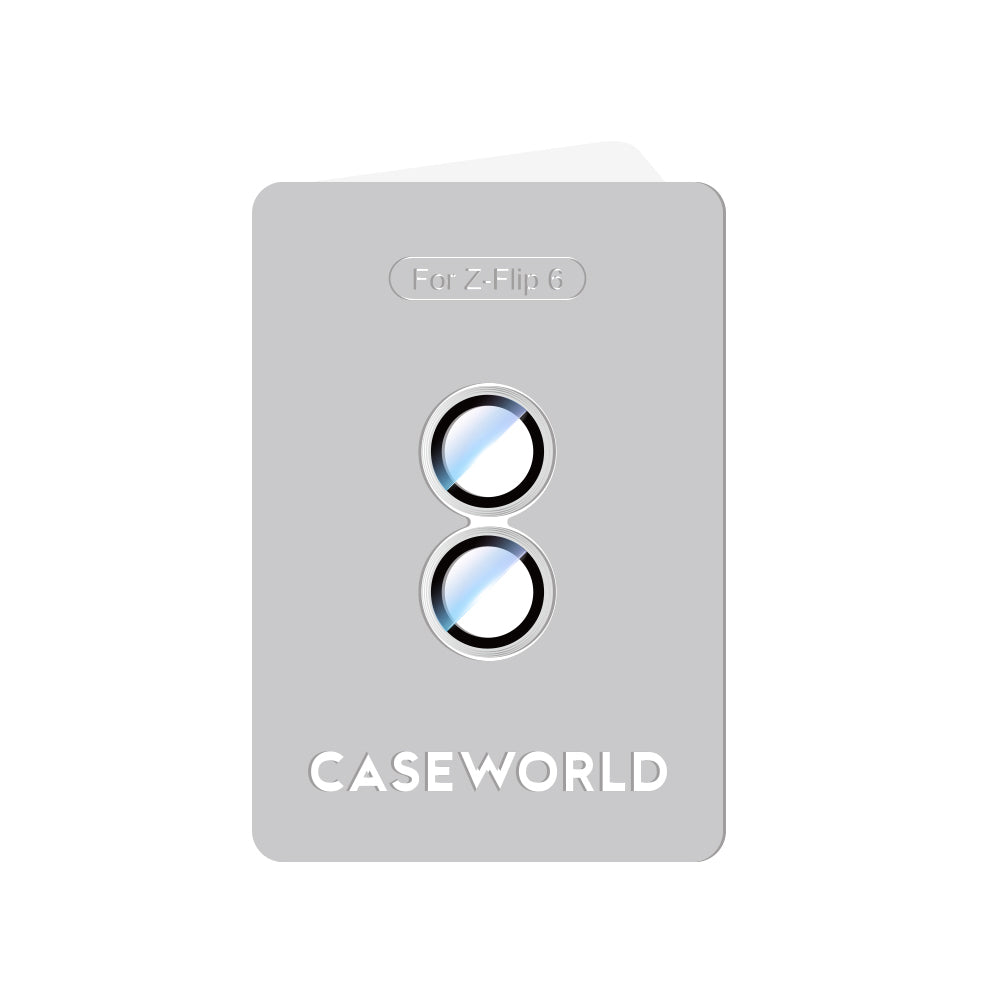 CaseWorld Alloy Serisi Galaxy Z Flip 6 Oleofobik Anti Reflective Kamera Lens Koruyucu