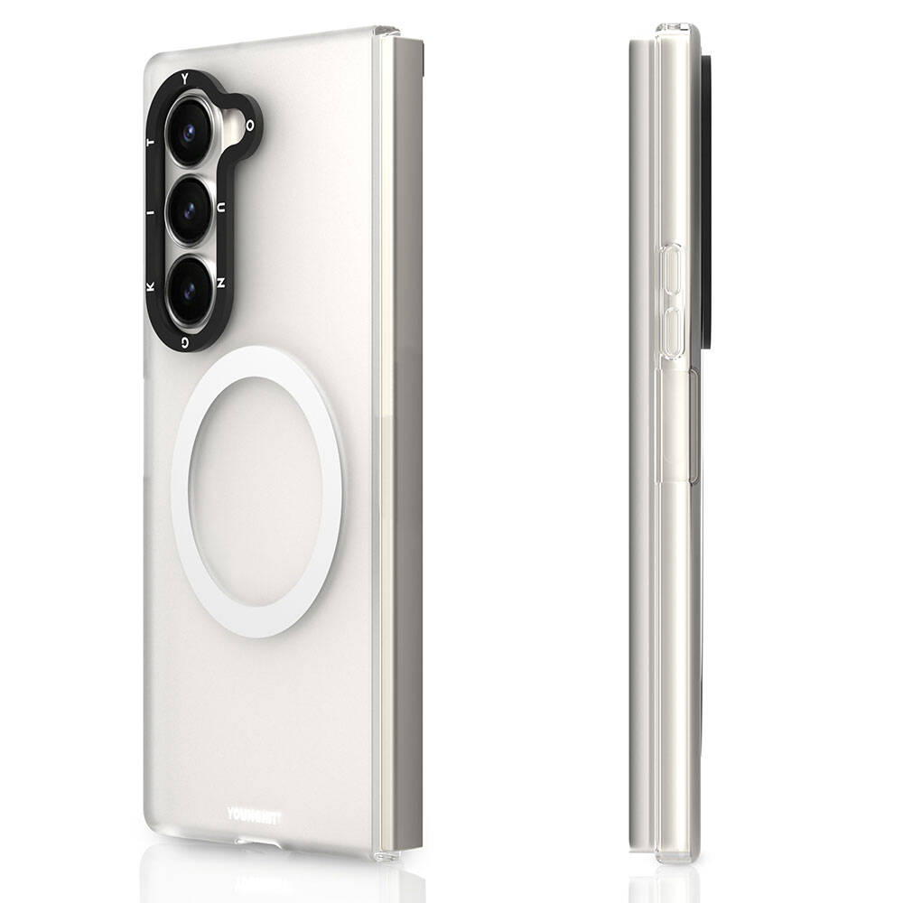 Youngkit Hidden Sand Serisi Galaxy Z Fold 6 Magsafe Şarj Özellikli Telefon Kılıfı - 1