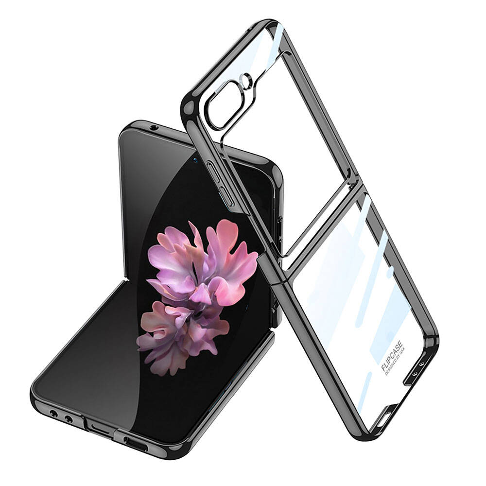 Cepax Galaxy Z Flip 6 Full Camlı Kıpta Kılıf