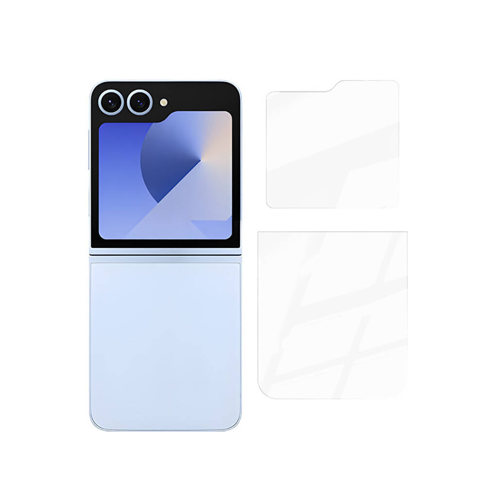 Cepax Galaxy Z Flip 6 Etnaa 2in1 Cam Ekran Koruyucu