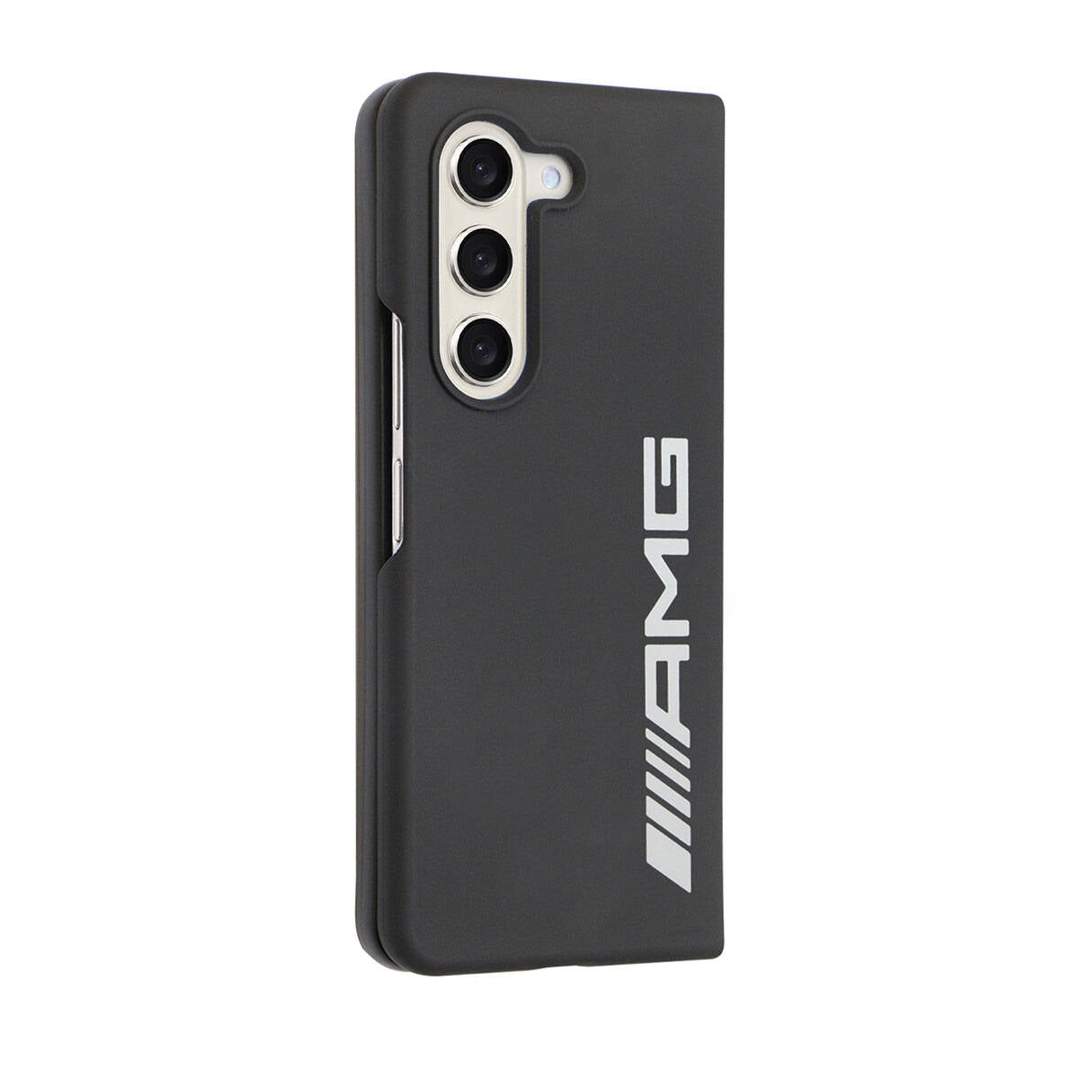 AMG Galaxy Z Fold 5 M-safe Şarj Özellikli Büyük Logo Dizayn Orjinal Lisanslı Kılıf