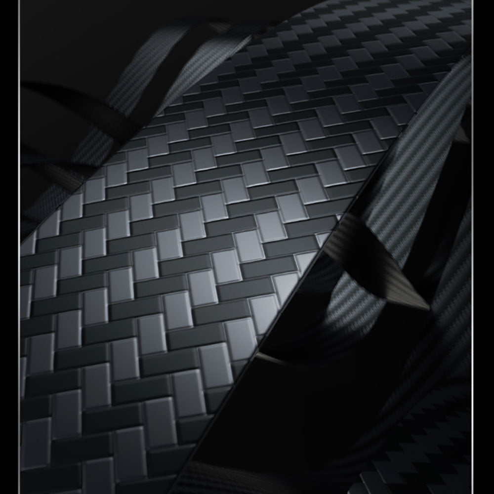 Benks Essential 600D Galaxy Z Fold 5 Kılıf M-safe Özellikli Karbon Fiber Kevlar Telefon Kılıfı