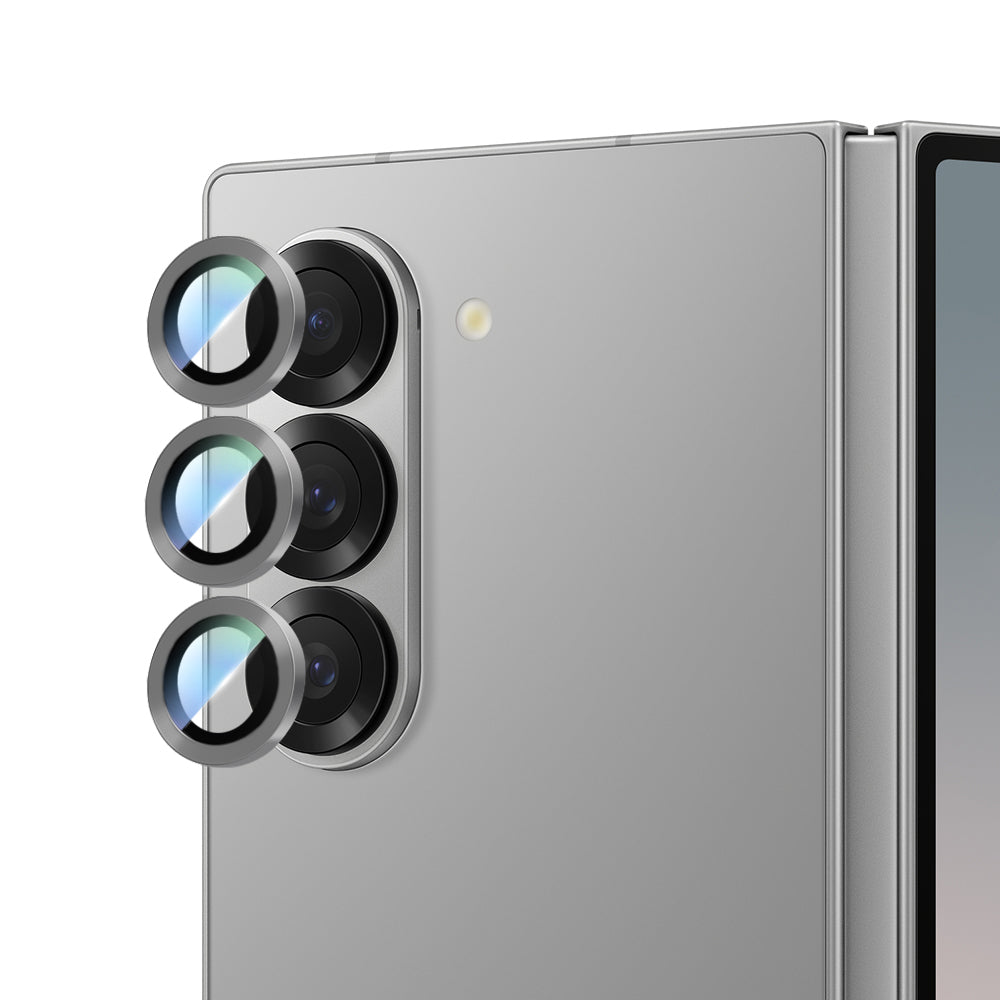 CaseWorld Alloy Serisi Galaxy Z Fold 6 Oleofobik Anti Reflective Kamera Lens Koruyucu
