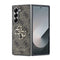 Guess Galaxy Z Fold 6 Orjinal Lisanslı Leather Metal Logo Telefon Kılıfı