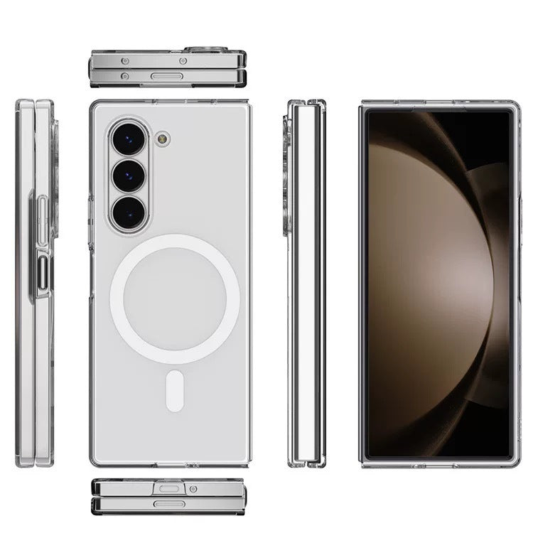 Cepax Galaxy Z Fold 6 Kamera Korumalı M-safe Sert PC Porto Kılıf