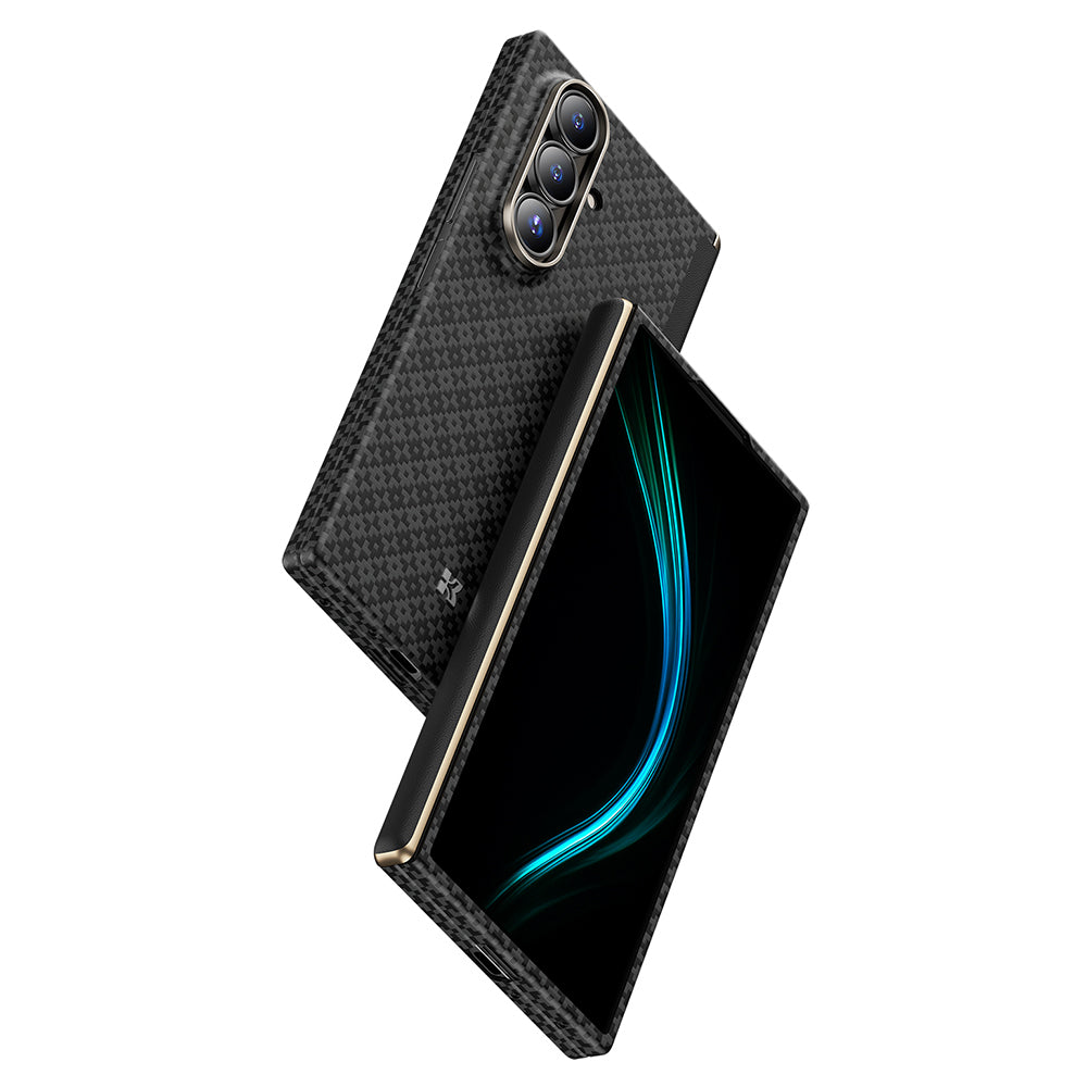 Benks ArmorAir ArmorGrid Grand Galaxy Z Fold 7 Combo Üçlü Aksesuar Seti (Ön Arka Kevlar Telefon Kılıfı + Ekran Koruyucu)