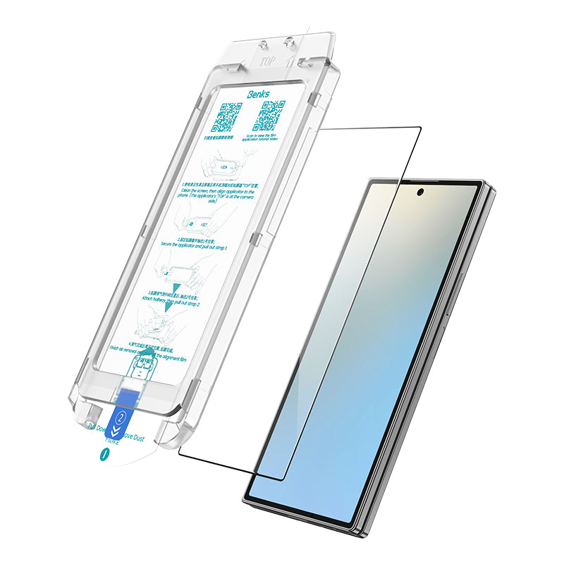 Benks Ultra Shield Galaxy Z Fold 7 Ekran Koruyucu + Kolay Uygulama Aparatlı