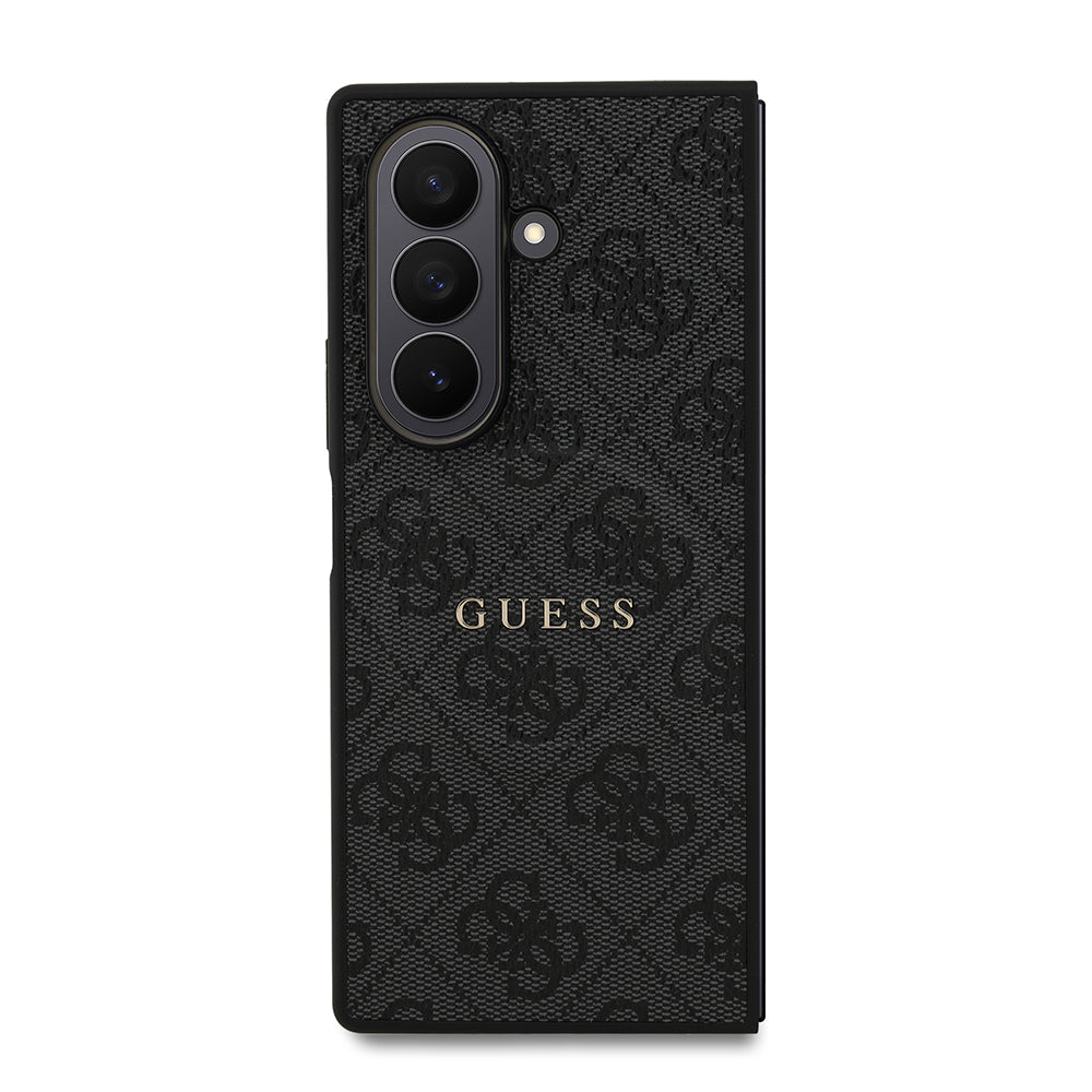 Guess Galaxy Z Fold 7 Orjinal Lisanslı M-safe 4G Desen Yazı Logolu Kılıf