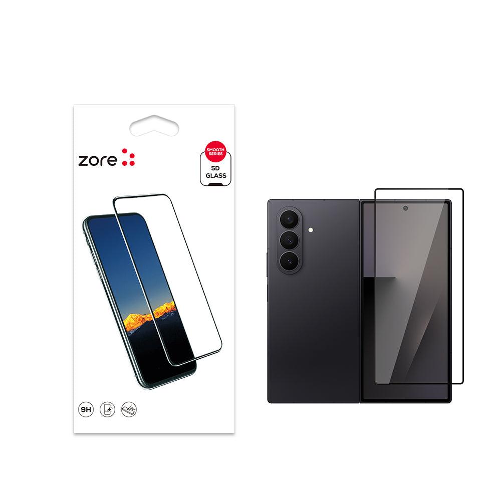 Cepax Galaxy Z Fold 7 Kenarları Kırılmaya Dayanıklı Cam Ekran Koruyucu