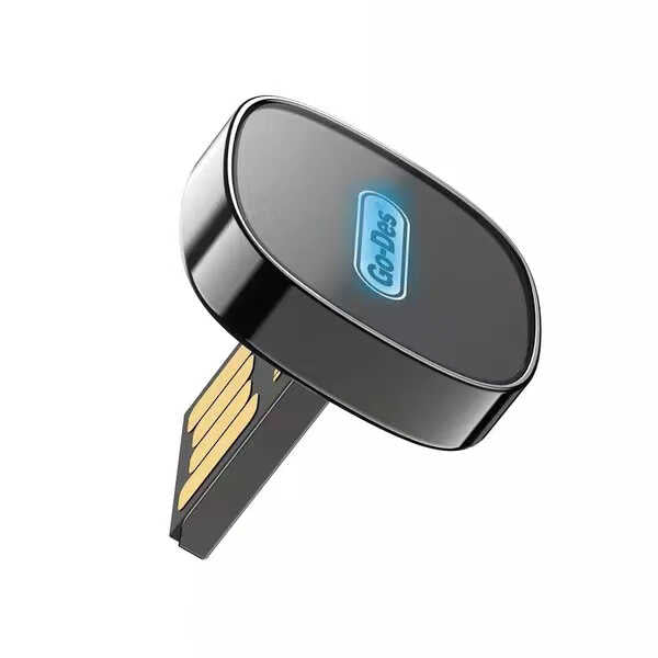 Go-Des GD-GB062 2 in 1 Led Işıklı Araç İçi Mini Flash Disk 32 Gb Type-C OTG Hediyeli - 1
