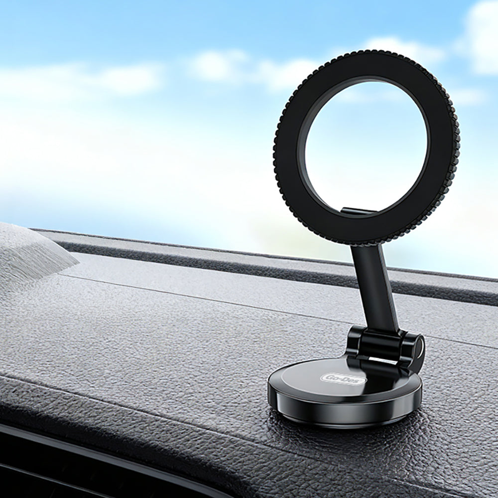 Go Des GD-HD242 360 Derece Dönebilen Düz Zemin Araç Telefon Tutucu