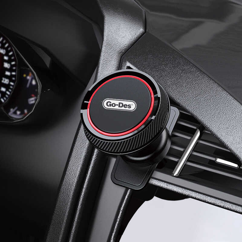 Go Des GD-HD621 Araç İçi Magnetik Telefon Tutucu Havalandırma Tasarım - 6