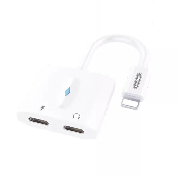 Go Des GD-UC039 Lightning To Lightning Kulaklık Çıkışlı Lightning Dönüştürücü - 1