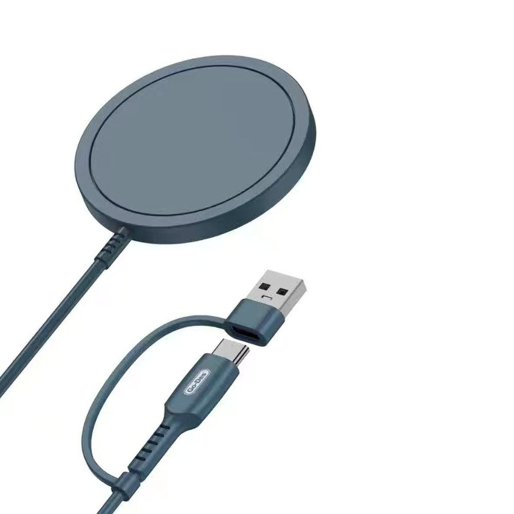 Go Des GD-UC606 2 in 1 Usb - PD M-safe 15W Kablosuz Şarj Aleti