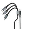Go Des GD-UC617 3in1 Type-C to Lightning – Type-C – Micro USB Ultra Hızlı PD Şarj Kablosu 100W 1.2M