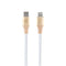 Guess Orjinal Lisanslı 4G ve Yazı Logolu Aydınlatmalı Kablo Ucu Hızlı Şarj Özellikli Type-C To Lightning PD Kablo 3A 1.5m