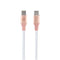 Guess Orjinal Lisanslı 4G ve Yazı Logolu Aydınlatmalı Kablo Ucu Hızlı Şarj Özellikli Type-C To Type-C PD Kablo 3A 1.5m