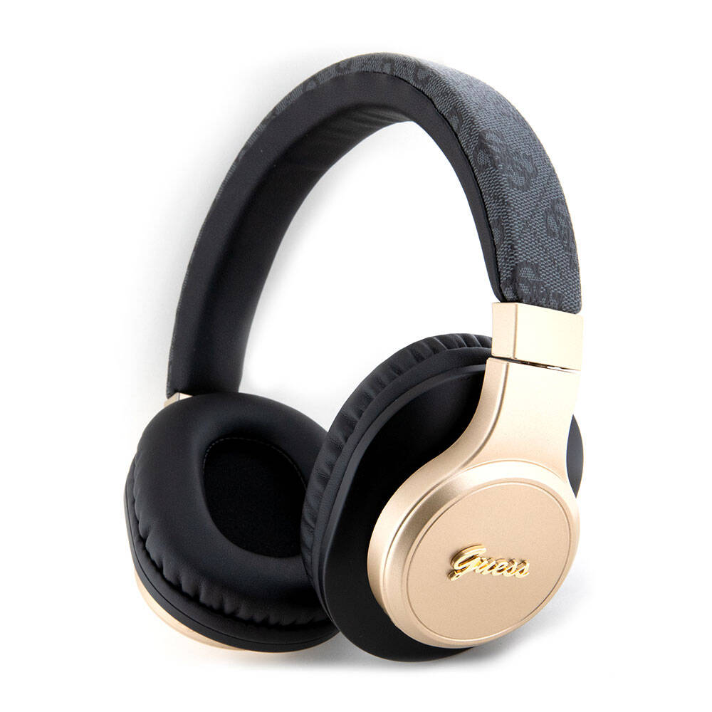 Guess Orjinal Lisanslı Script Gold Serisi Metal Yazı Logolu 4G Desenli Bluetooth Kulaklık - 1