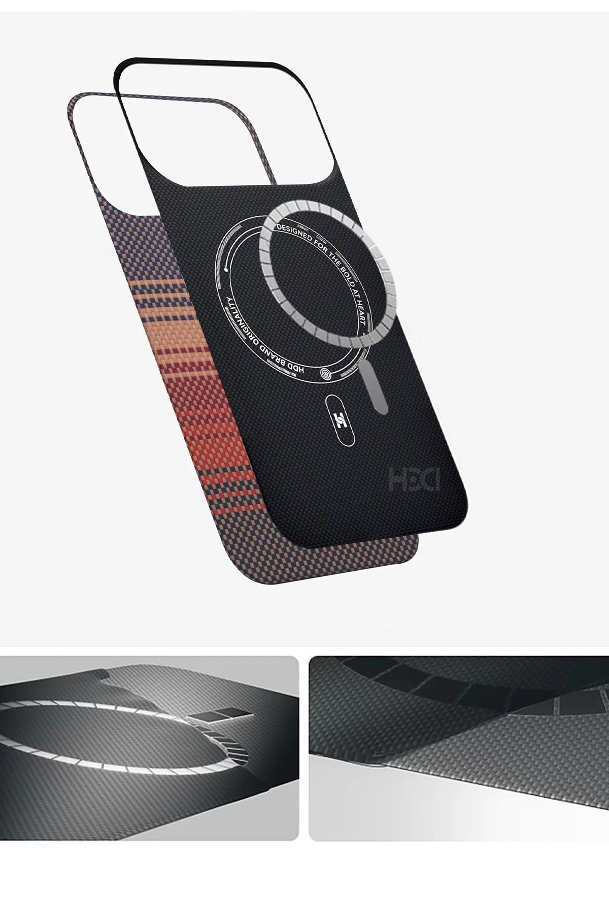HDD Apple iPhone 17 Pro HBC-350 Ruaha Kevlar Magsafe Telefon Kılıfı