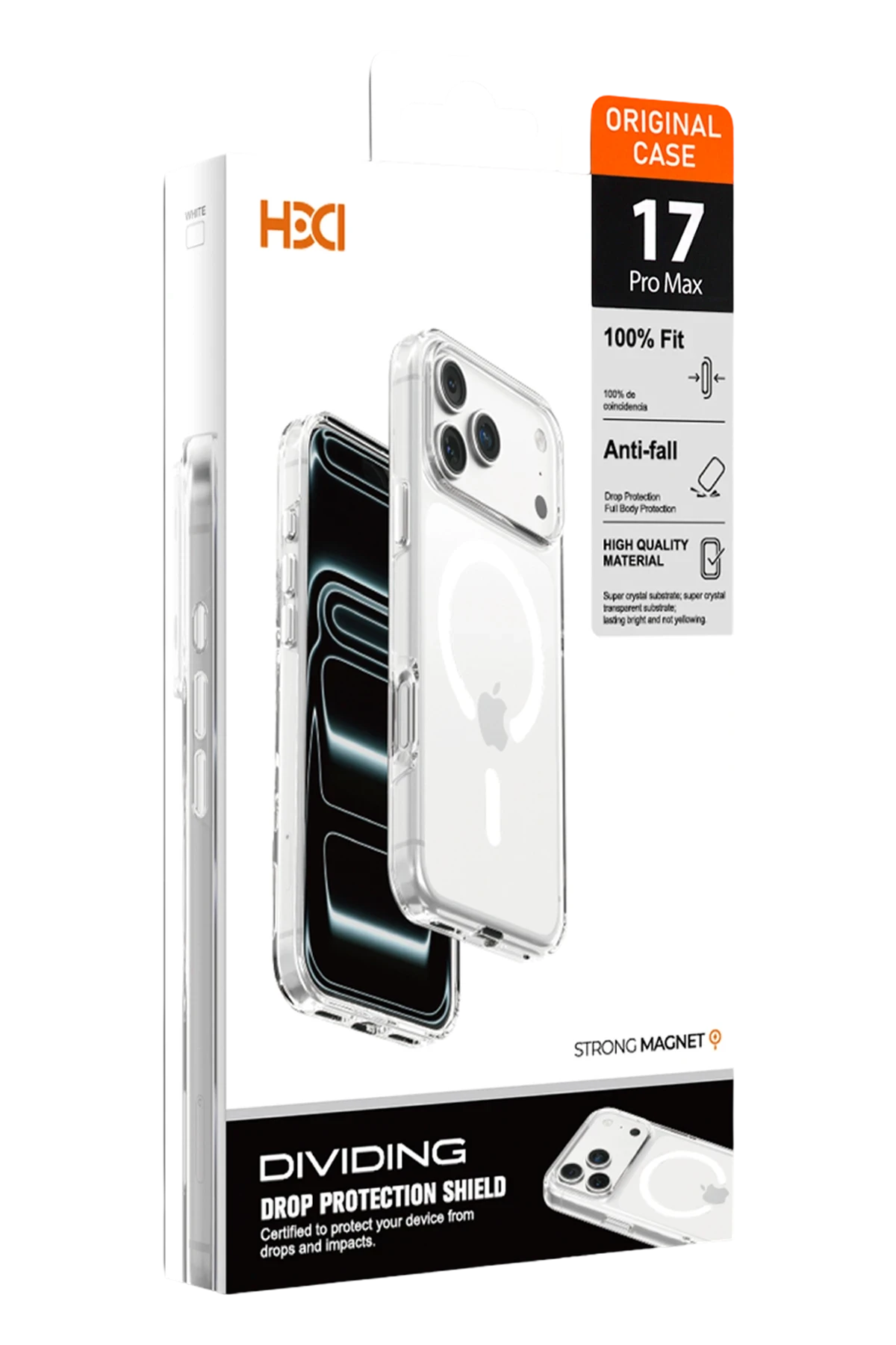 HDD Apple iPhone 17 Pro HBC-365 Bryce Magsafe Telefon Kılıfı