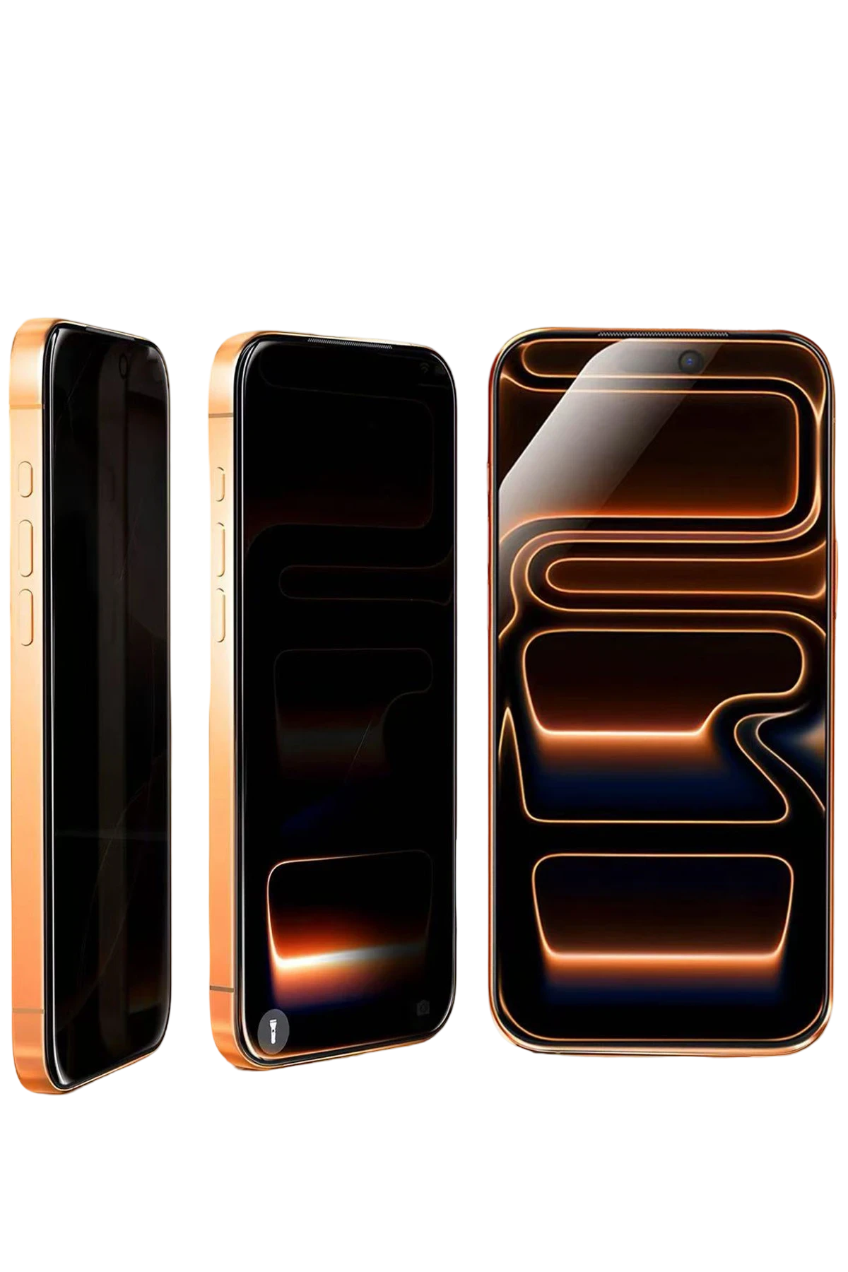 HDD Apple iPhone 17 Pro Rift Hayalet Cam Ekran Koruyucu