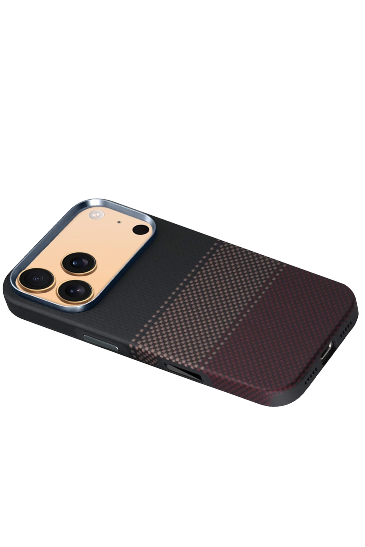 HDD Apple iPhone 17 Pro Max HBC-377 Kevlar Slim Magsafe Telefon Kılıfı