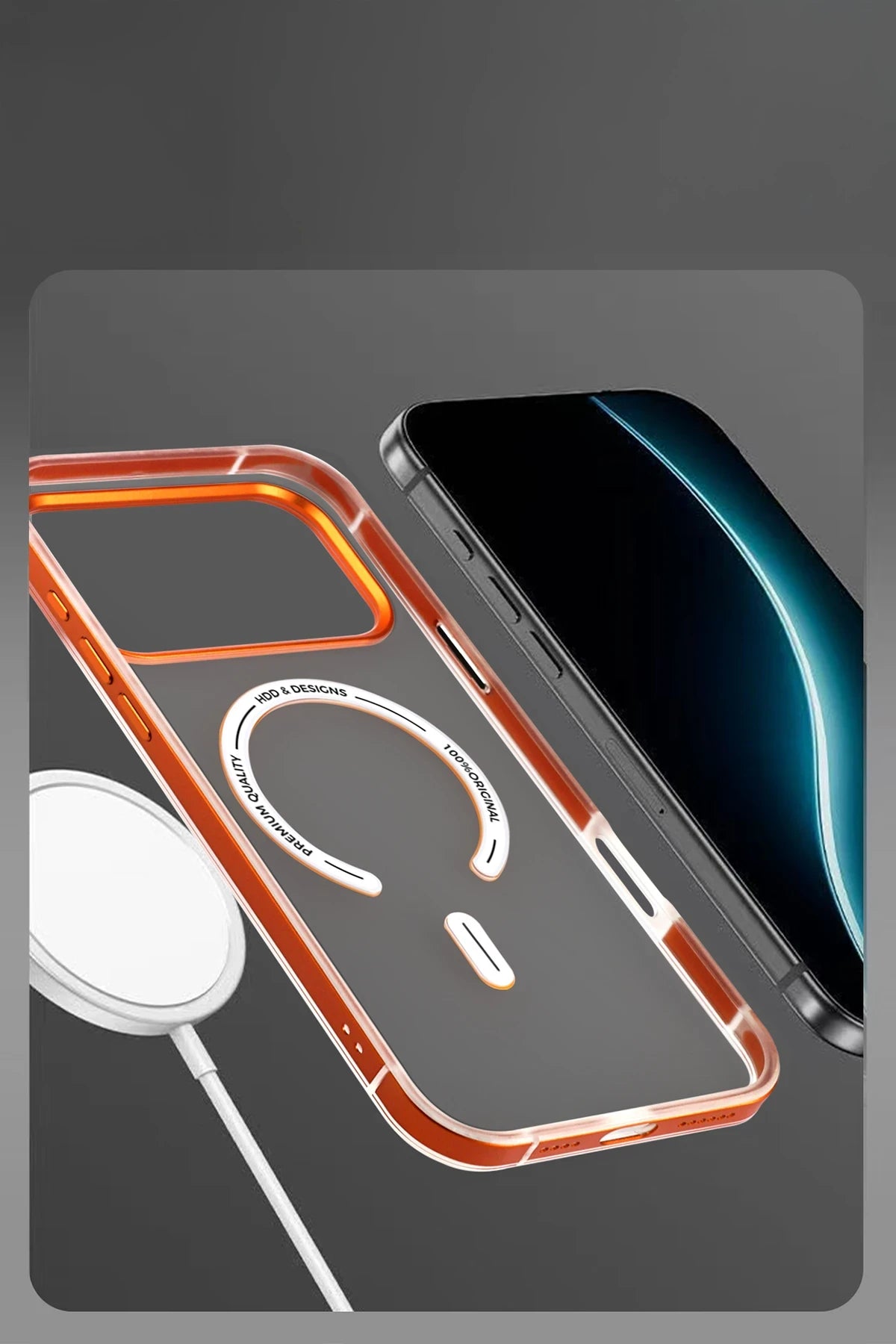 HDD Apple iPhone 17 Pro Max HBC-394 Himalayas Magsafe Telefon Kılıfı