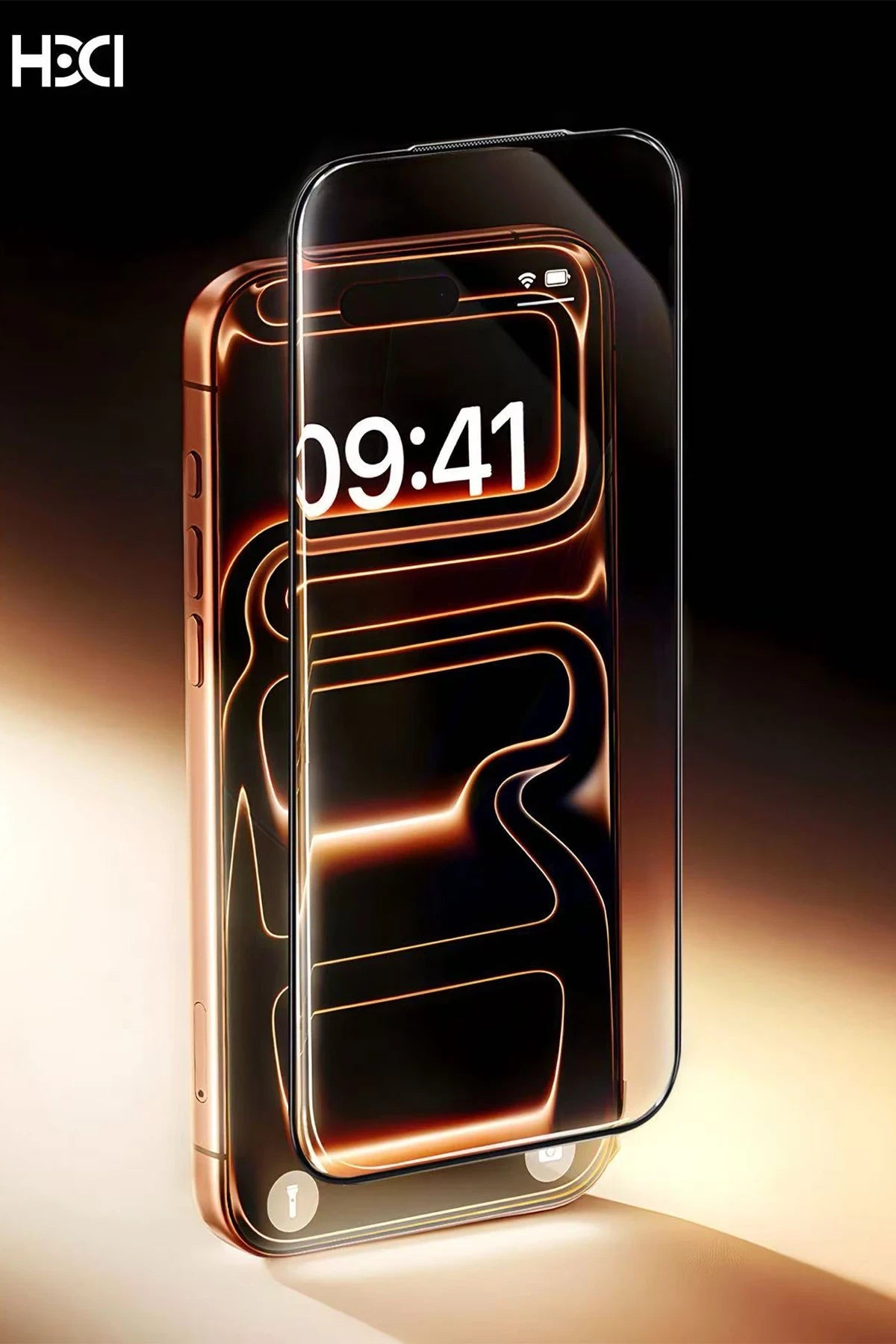HDD Apple iPhone 17 Pro Max Bam 9H Cam Ekran Koruyucu
