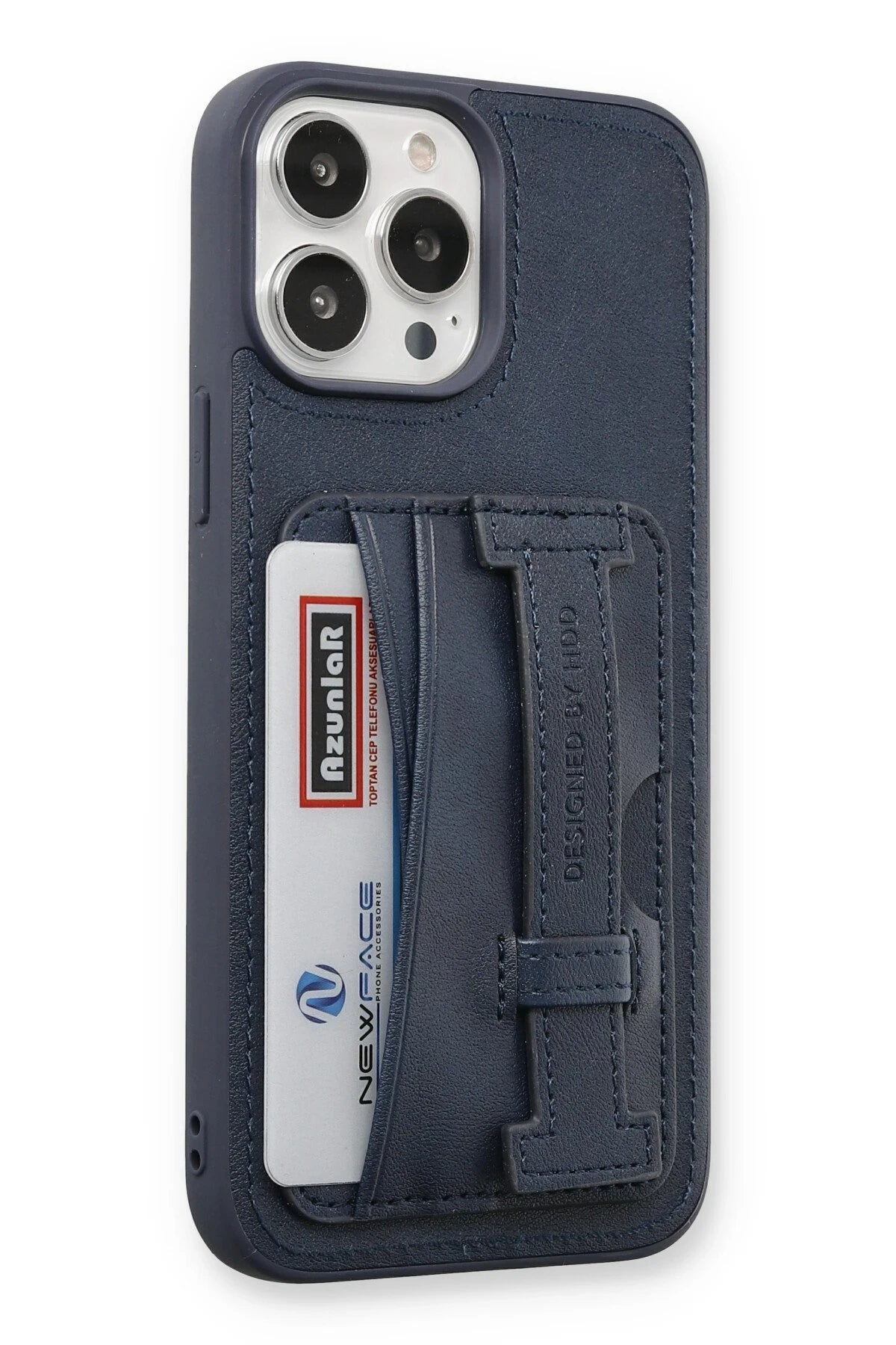 HDD Apple iPhone 13 Pro Max Kılıf HD Deri Kartvizitli Telefon Kılıfı